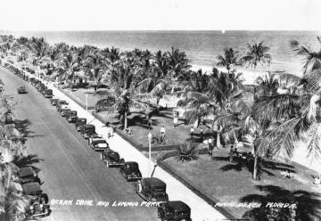 Lummus Park in Miami Beach 1930s